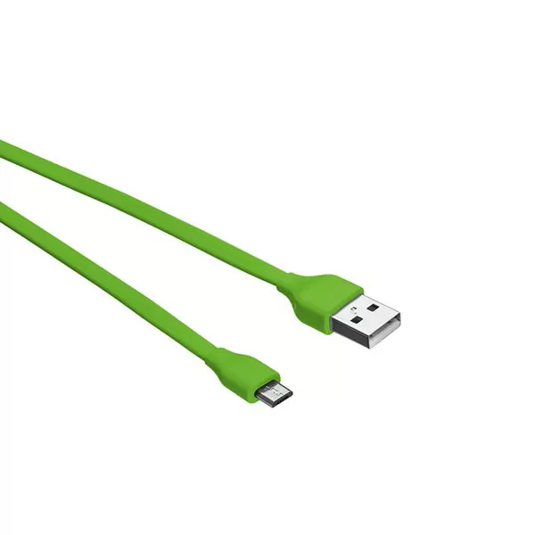 Android Kabloları (Micro USB) Trust 20138 Urbanrevolt Mıcro Usb Unıversal Sarj Kablosu 1M,Yeşil 