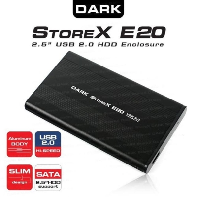 DARK DK-AC-DSE20 E20 2.5" USB 2.0 SATA SİYAH