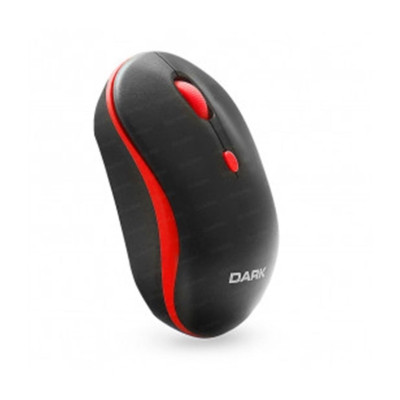 Dark DK-AC-MSW100R Wireless Notebook Mouse - Kırmızı-Siyah