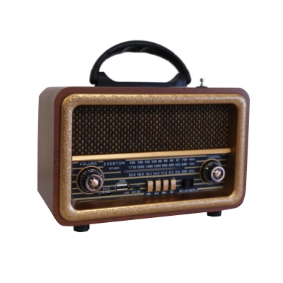 Everton Rt-861 Bluetooth Fm-Usb-Tf-Aux Şarjlı Nostaljik Radyo