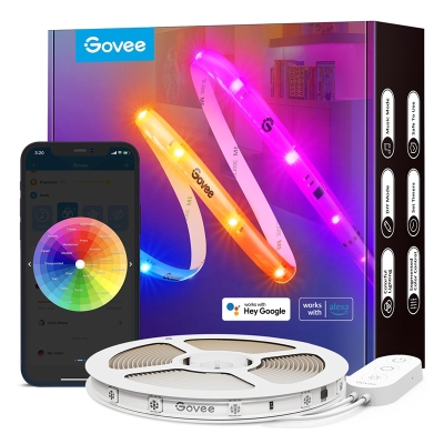 Govee RGBIC Wifi + BT LED Şerit Kaplamalı (5M)