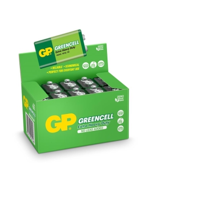GP Greencel 9V Çinko Pil 10'lu Paket GP1604G-S1