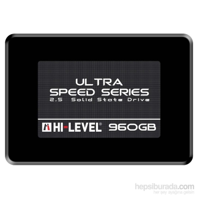 Hi-Level 960Gb Ultra 550Mb-530Mb-S 2,5" Sata3 Ssd Hlv-Ssd30Ult-960G Kızaksız
