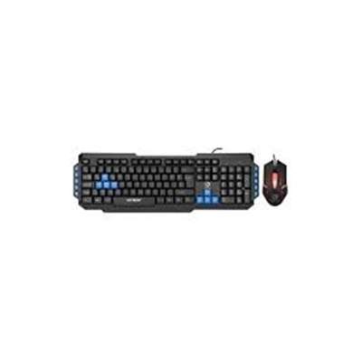 Hytech HYK-46 COMBO  Siyah USB Mavi Tuşlu Q Gaming Oyuncu Klavye +mouse set