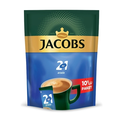 Jacobs 2’si 1 Arada 10’lu Paket