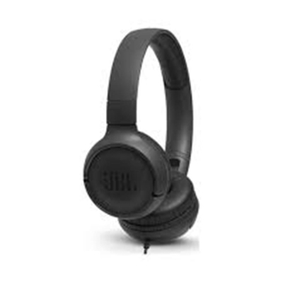 JBL Tune 500 Kulak Üstü Siyah Kablolu Kulaklık
