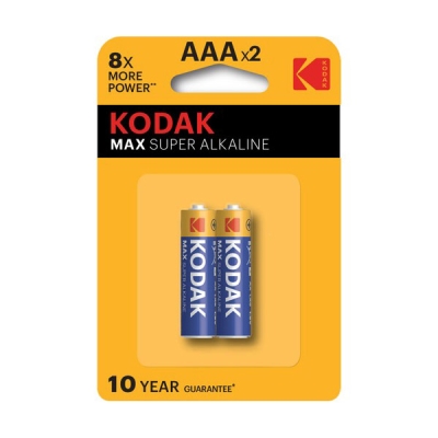 Kodak Max Alkalin Ince Pil 2 Adet AAA