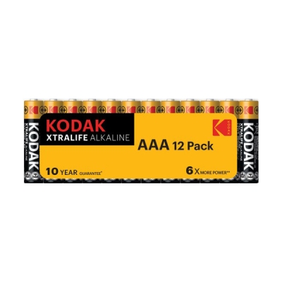 Kodak Xtralife 12 Adet Alkalin Ince Pil AAA