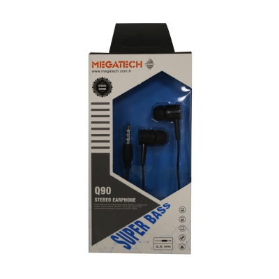 Megatech Q90 Siyah Mikrofonlu Kulaklık