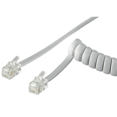 S-link SL-TEL3G 2m Telefon Ahize Beyaz Kordon