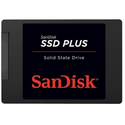 Sandisk 480Gb Ssd Plus 530Mb-445Mb-S SSD SDSSDA-480G-G26 Sata 3 2.5" Harddisk