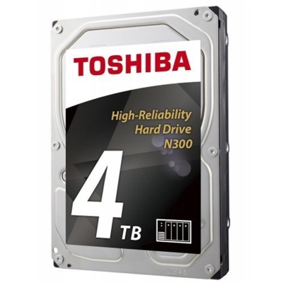 Toshiba 4TB N300 HDWG440UZSVA 7200RPM 128MB SATA3 Nas Diski
