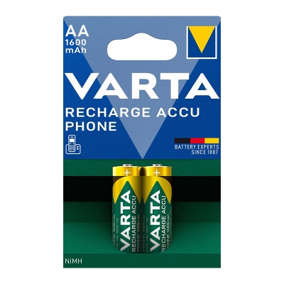 Varta Phone Power Accu Aa / Hr6 1600Mah Bls 2 58399201402