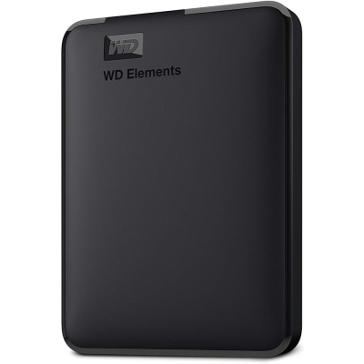 WD 5TB Elements Portable External Hard Drive, USB 3.0 - WDBU6Y0050BBK-WESN Harici Harddisk