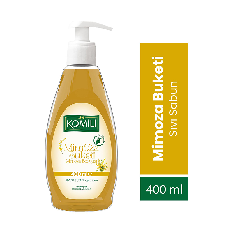 Sıvı Sabun Komi̇li̇  Sivi Sabun Mi̇moza Ci̇cegi̇ 400ml,Mi̇moza 