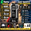 Feny FN-AT16 16.000 Mah 5v-3a Akü Takviye Ve Hava Kompresörü (Lastik Şişirme- Powerbank) Çantalı