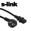 S-link SL-P418 1.8m 3 x 1.5mm Lüks Power Kablo