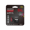 Adata 64 GB High Endurance microSDXC 4K U3 V30 A2 Hafıza Kartı
