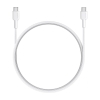 Aukey CB-CD45-WH PD Naylon Örgülü Type-C Type-C Şarj Kablosu 0.9M