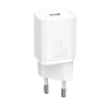 Baseus CCSUP-B02 Super Si QC Beyaz CCSUP-B02 20W Type-C Şarj Cihazı