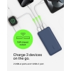 Belkin 10K Power Bank + USB-C 15W, Çift USB-A, 15cm USB-A - C Cable