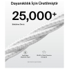 Belkin 2'li Örgülü USB-A - USB-C Kablo, 1,5 m, 15 W, Yumuşak, Esnek ve Hızlı Şarj Kablosu, iPhone 17 ve 16 Serisi, Galaxy S25, Pixel 10, iPad Pro ve Daha Fazlasıyla Uyumlu, Beyaz