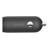 Belkin Araç Şarjı Type-C 30 W - Siyah
