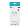 Bix bx100cb 3a usb-a to type-c chargıng Cable black