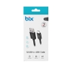 Bix bx100cb 3a usb-a to type-c chargıng Cable black