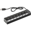 Dark DK AC USB272 7 Port Anahtarlı USB2.0 HUB