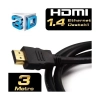 Dark v1.4 HDMI 3m, 4K / 3D ve Ağ Destekli Altın Uçlu Kablo