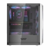 darkFlash DK352 PLUS 650W Bronze 80+ Power Supply 4-12cm ARGB Fan Beyaz Kasa