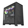 darkFlash DRX90 MESH 650W 80+ Power Supply 4-12cm ARGB  Fan Siyah Kasa