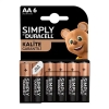Duracell Basic LR6/MN1500 Aa Kalem Pil 6'lı