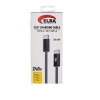 Elba ELB-2704 240w Type-c To Type-c 1mt Örgülü Desenli  Şarj Kablosu 480Mps  Hızlı Şarj