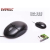 Everest SM-385 Siyah Usb Kablolu Optik 800 Dpı 3 Buton Mouse