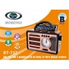 Everton RT-737 Bluetooth Usb-Micro Sd Saatli Nostaljik Radyo