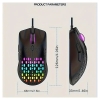 G701 Kablolu RGB Aydınlatmalı Oyun Farei