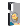 Galaxy Z Fold8 Aynalı Magnet Kılıf (Kakao Friends) - Çok Renkli
