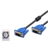 HADRON HDX7848 VGA Kablo OD 6.0 mm 3+4 10 m - Siyah Mavi