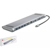 HADRON HDX7854 TYPE-C HDTV COMBO TYPE-C + HDMI 4K 30Hz + 4-USB3.0 + VGA + AUDIO +