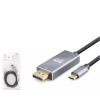 HADRON HDX7859 TYPE-C TO DISPLAY KABLO 8K 60HZ PVC 1.8M SİYAH