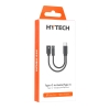 Hytech HY-XO40 Gri TypeC to 3.5 jack+TypeC Metal Çevirici