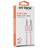 Hytech Hyx70 1M 3.5Mm Stereo Ses Kablosu,Pembe