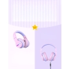 iClever BTH12 Çocuk Bluetooth Kulaklık -Pembe