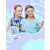 iClever BTH18 LED Işıklı Çocuk Bluetooth Kulaklık -Mor