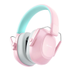 iClever IC-EM01 Aktif Gürültü Engelleme Özellikli Çocuk İşitme Koruyucu Kulaklık -Pembe Yeşil