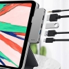 iPad Pro 1111155 için USB-C HUB 1)1)Gri