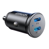 JOYROOM JR-CCN06 30W 2C MINI METAL CAR CHARGER