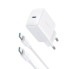 JOYROOM JR-TCF20 PD20W CHARGER+1 M TYPE C CABLE